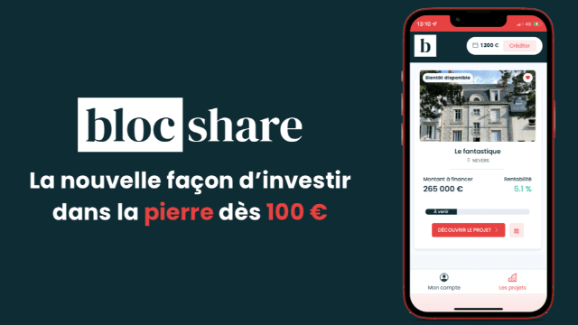 Blocshare, l'investissement immobilier accessible dès 100 €