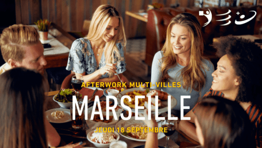 Afterwork "Multi-villes" accueil des stagiaires - Marseille 