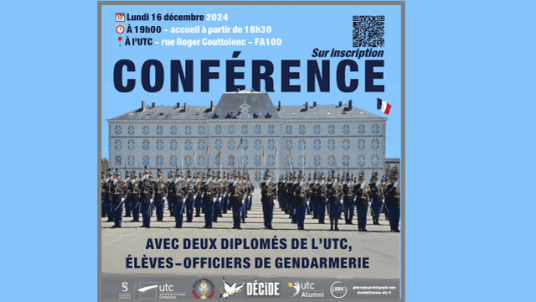 Élèves-officiers de la gendarmerie après l'UTC : témoignage