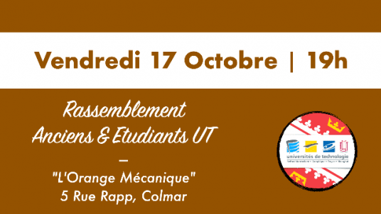 Afterwork à Colmar — UT en Alsace