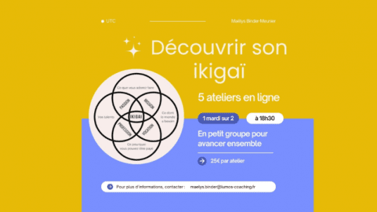 L'ikigaï  Atelier 4 : Ce pour quoi je peux être reconnu.e ou rémunéré.e