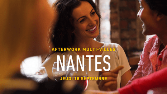 Afterwork "Multi-villes" accueil des stagiaires - Nantes  