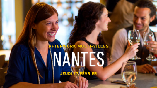 Afterwork "Multi-villes" accueil des stagiaires - Nantes   