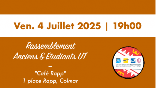 Afterwork à Colmar — UT en Alsace